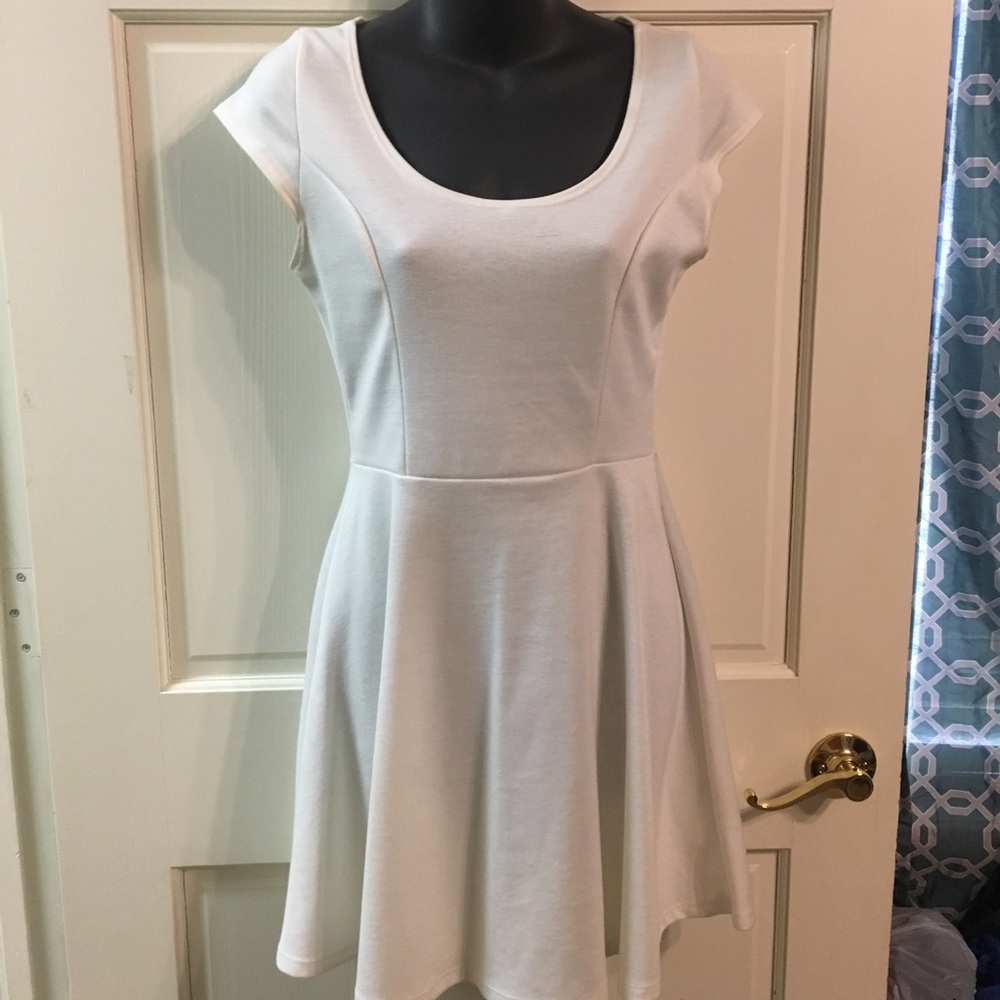 Classy white dress